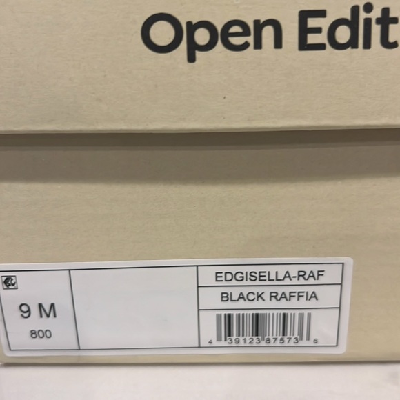 Open Edit Raffia Sandals - Picture 4 of 4